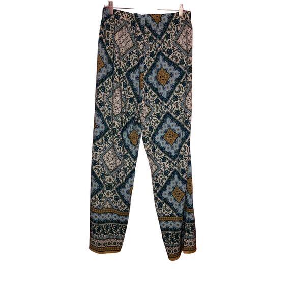 💥Shein bandana boho wide leg pants size 12 - Picture 1 of 3